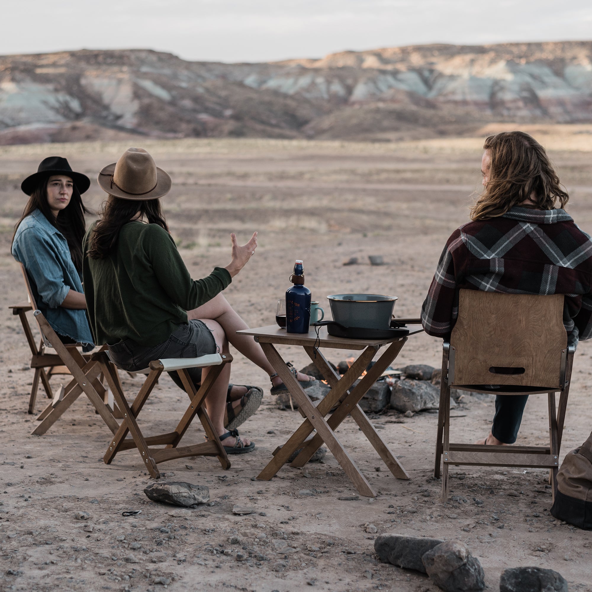 Ridgetop Wood Folding Table - Paranoid Ranch