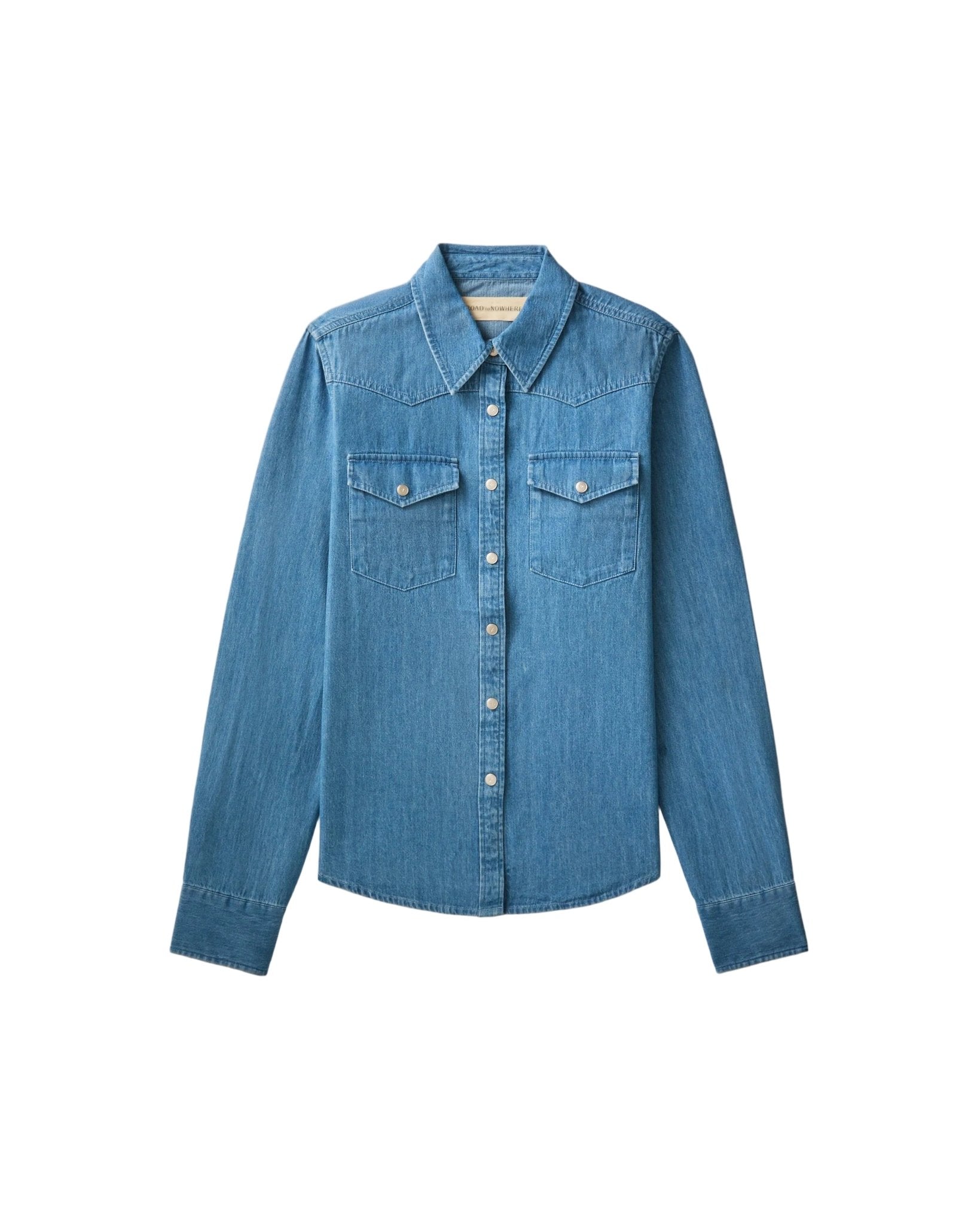 Riley Western Denim Shirt - Paranoid Ranch