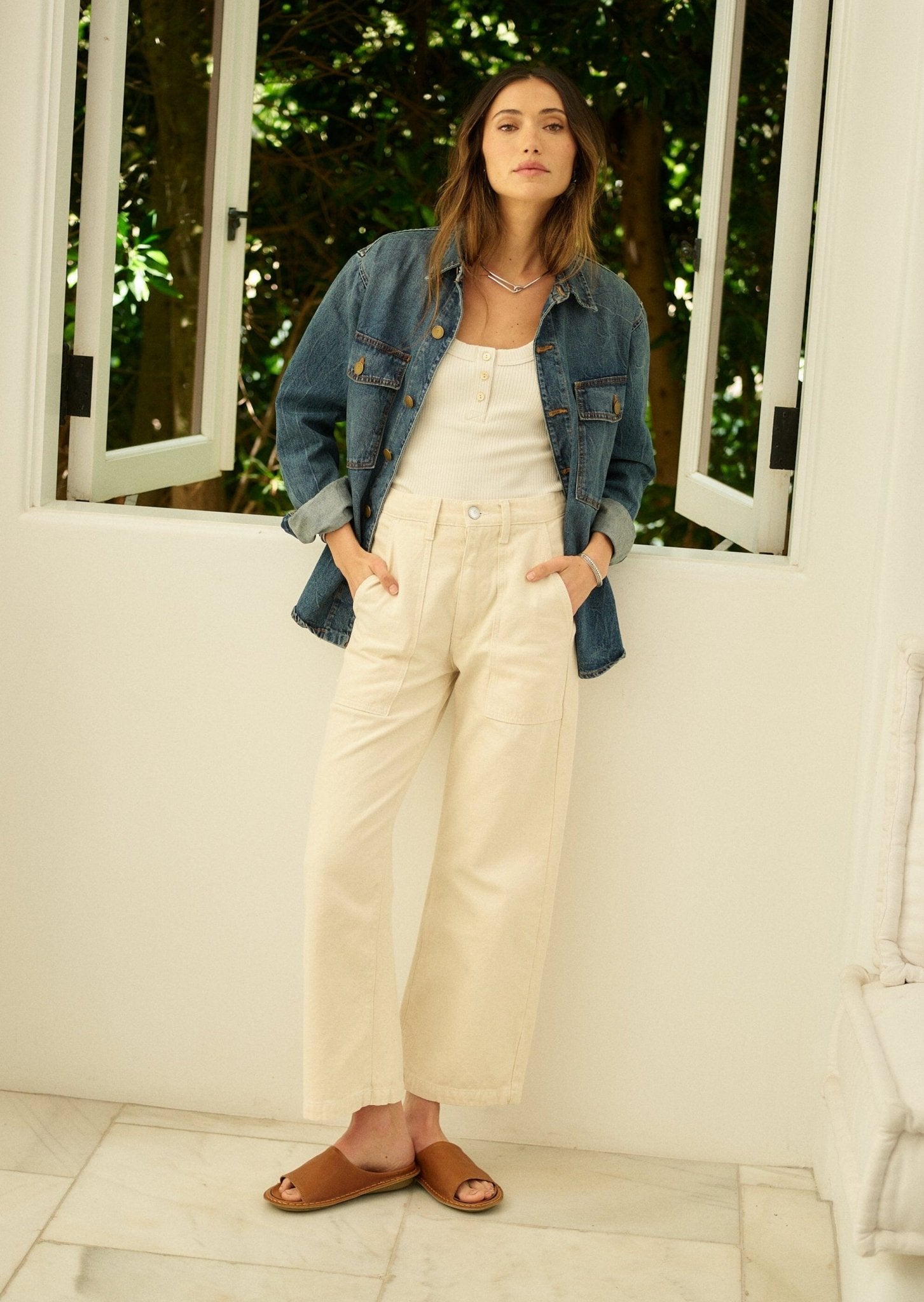 River Pant in Recycled Cotton - Paranoid Ranch