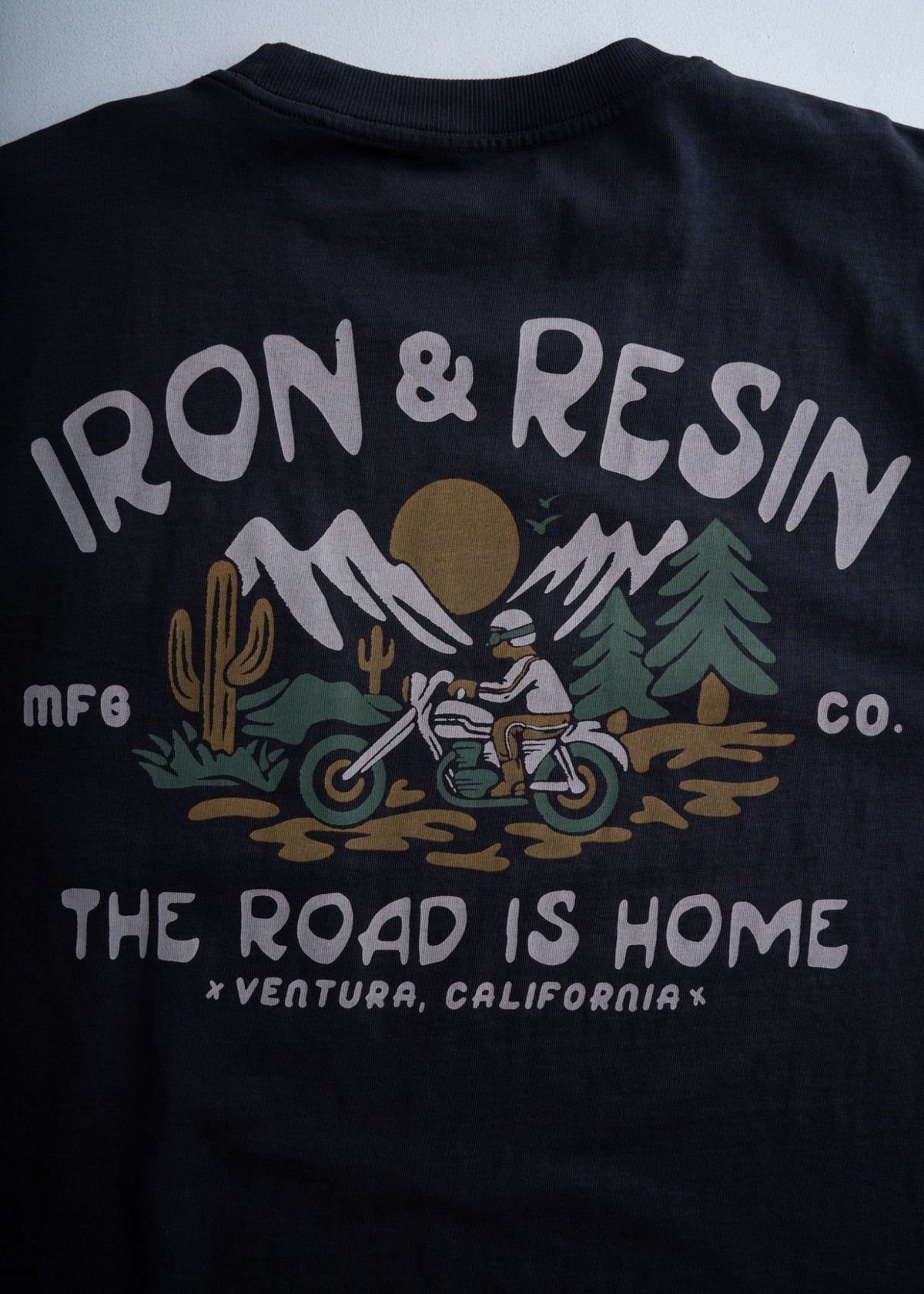 Road Is Home Pocket Tee - Paranoid Ranch