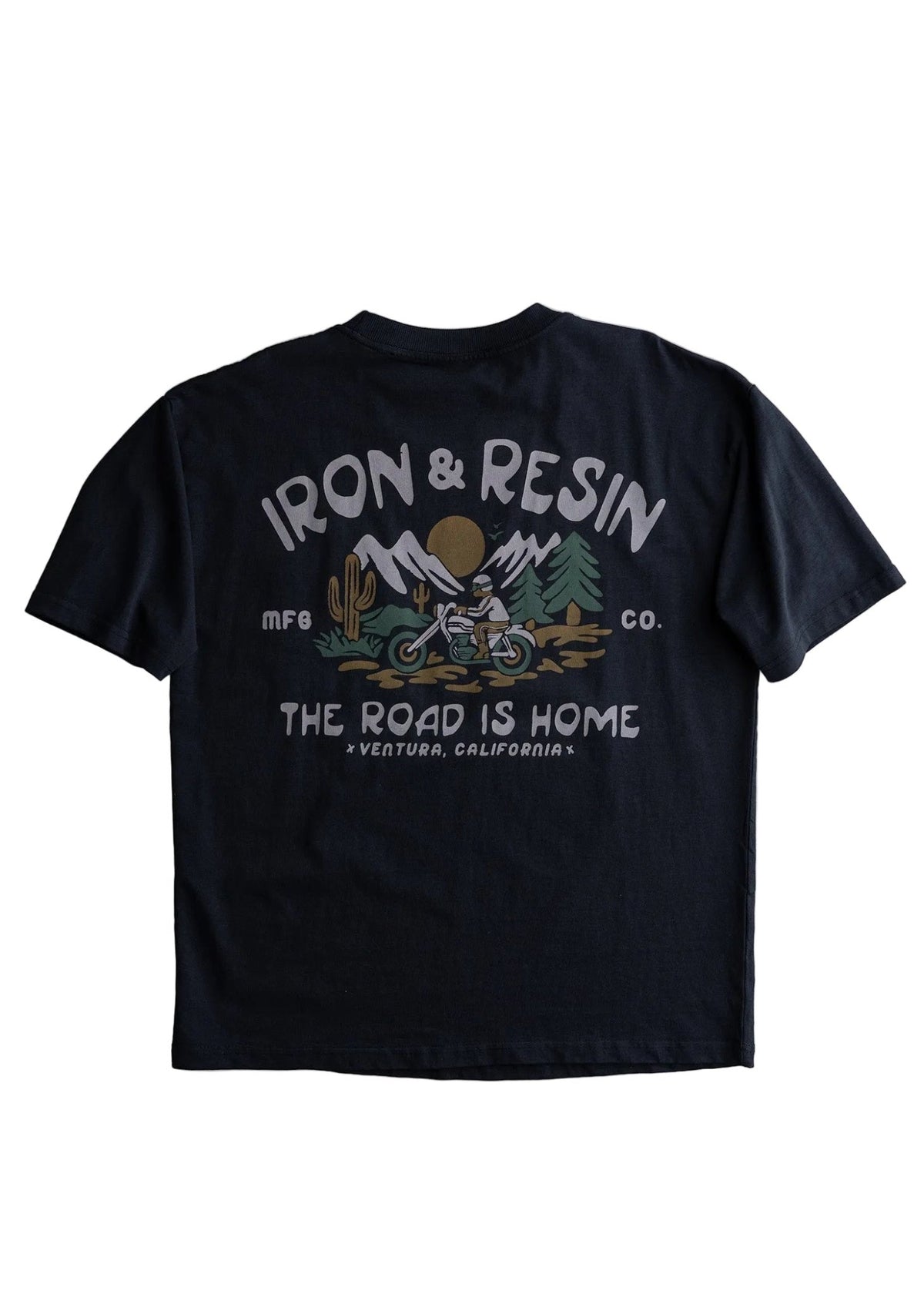 Road Is Home Pocket Tee - Paranoid Ranch