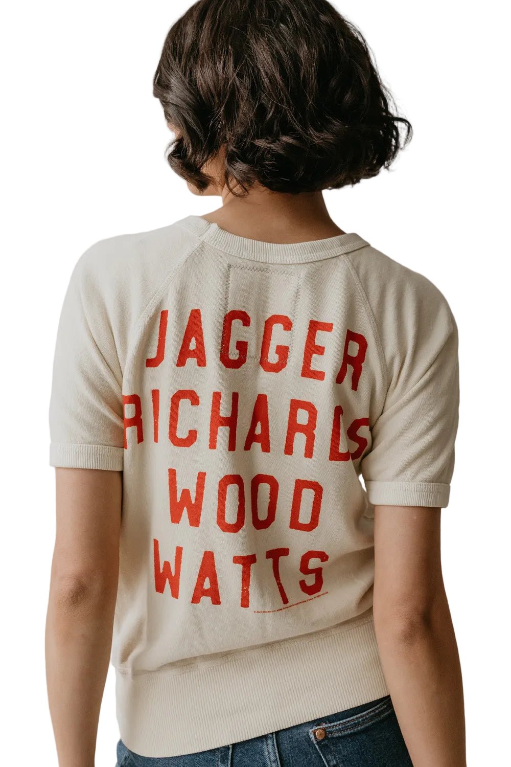 Rolling Stones Ivory Raglan Tee - Paranoid Ranch