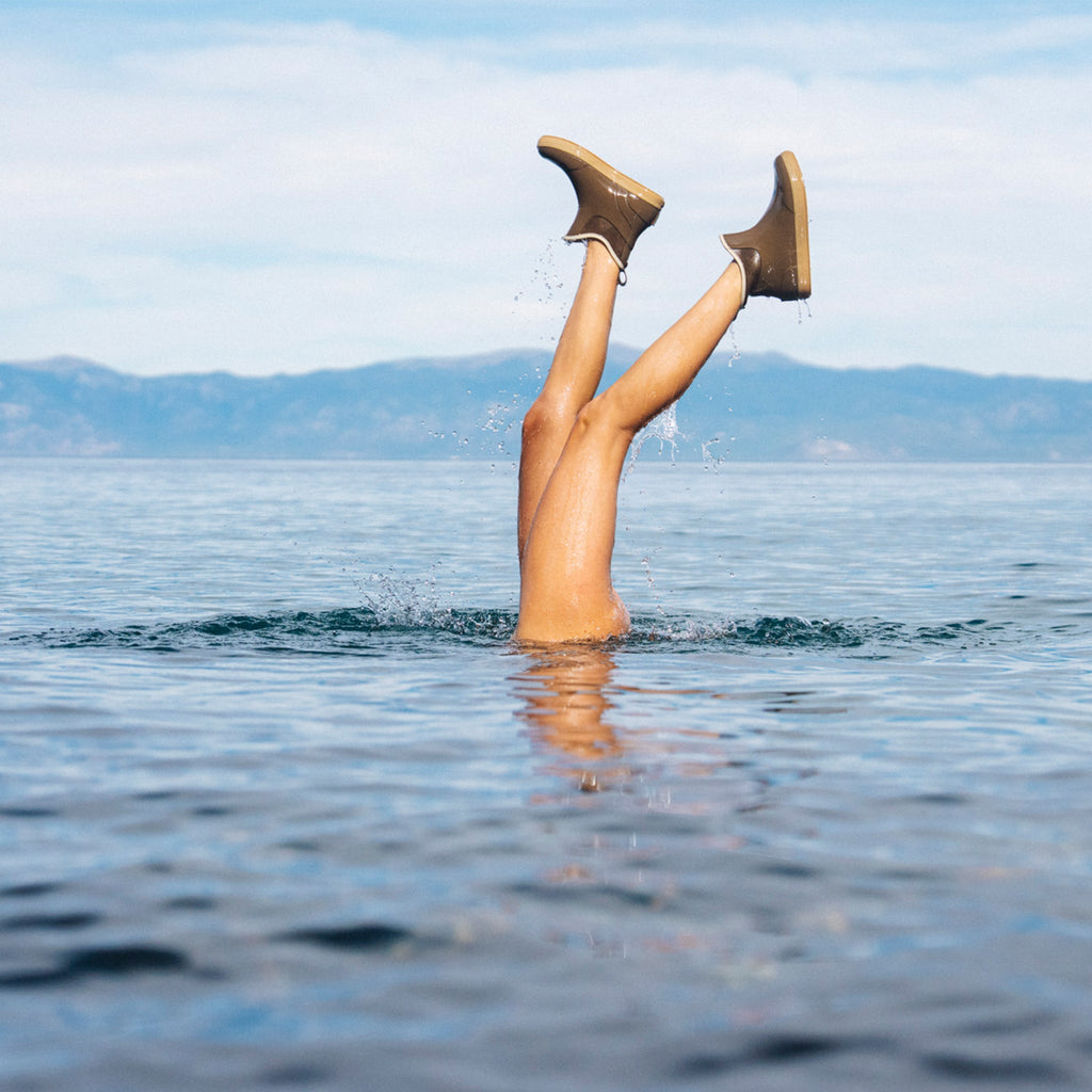 Rooted Brown 6 in Deck Boot - Paranoid Ranch