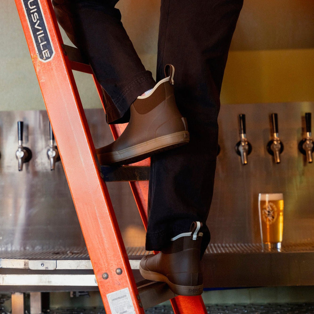 Rooted Brown 6 in Deck Boot - Paranoid Ranch