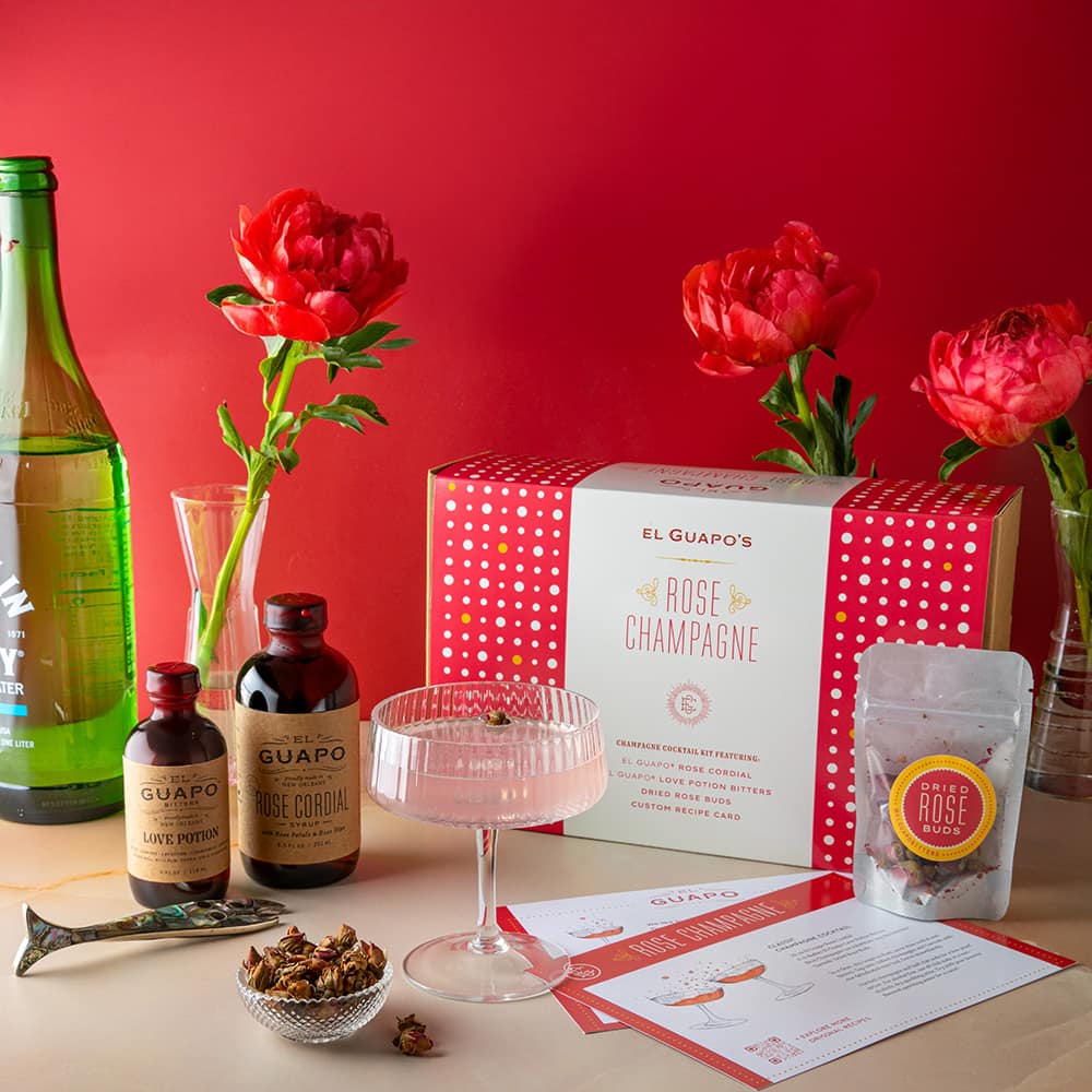 Rose Champagne Cocktail Kit 🌹 - Paranoid Ranch