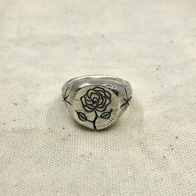 Rosie Signet Ring - Paranoid Ranch