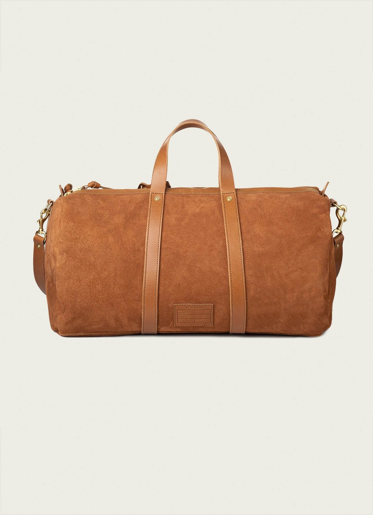 Rough - out Suede PanAm Duffle Bag - Paranoid Ranch