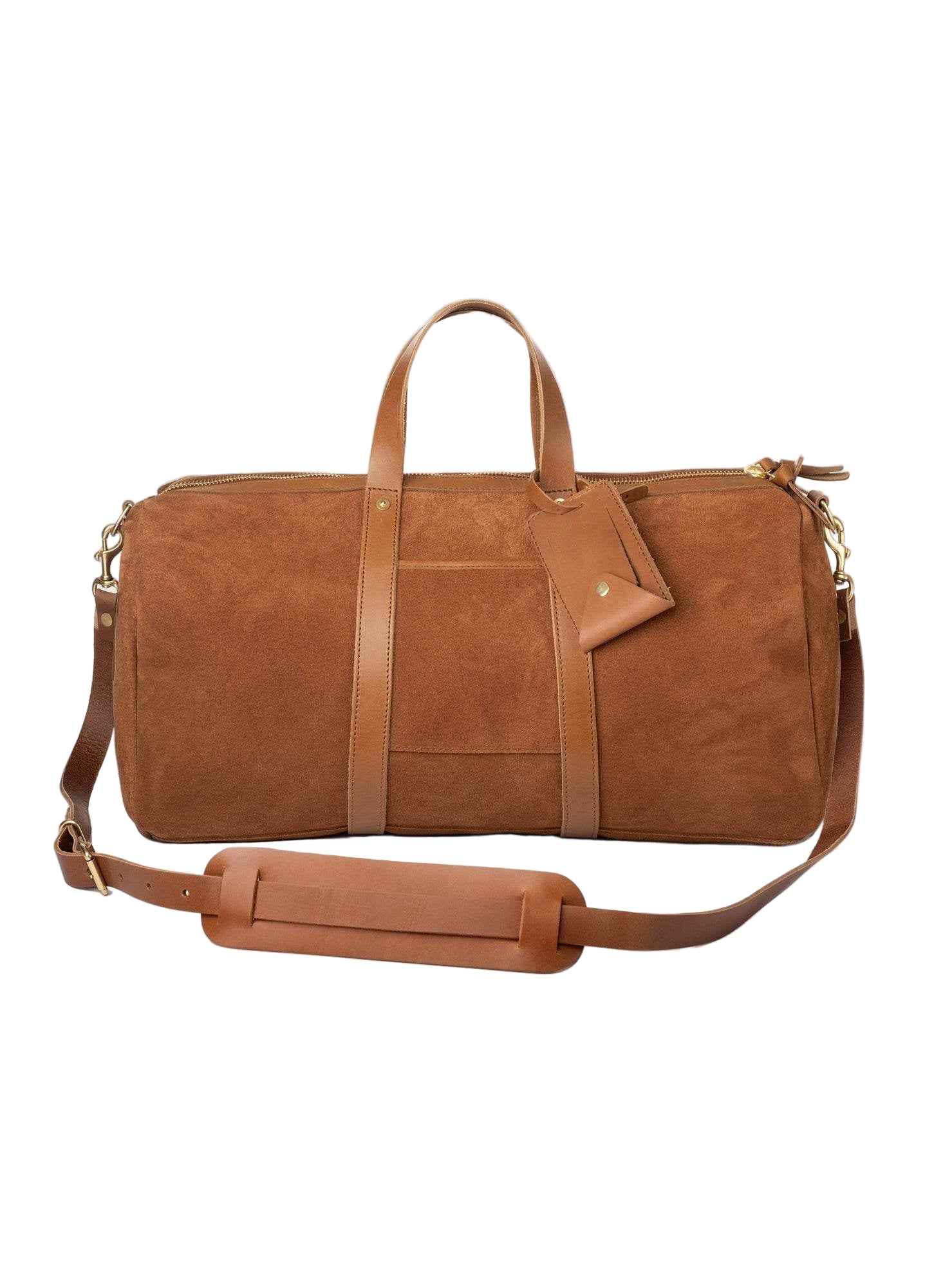 Rough - out Suede PanAm Duffle Bag - Paranoid Ranch
