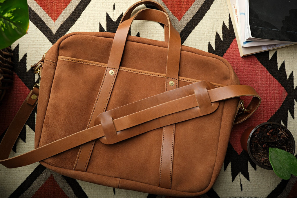 Rough - out Woodward Briefcase - Paranoid Ranch