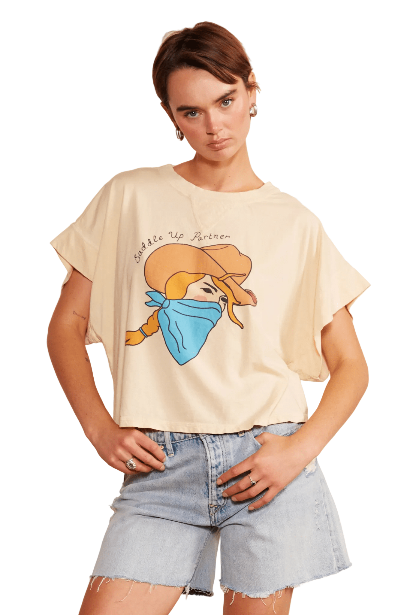 Saddle Up Tee - Paranoid Ranch