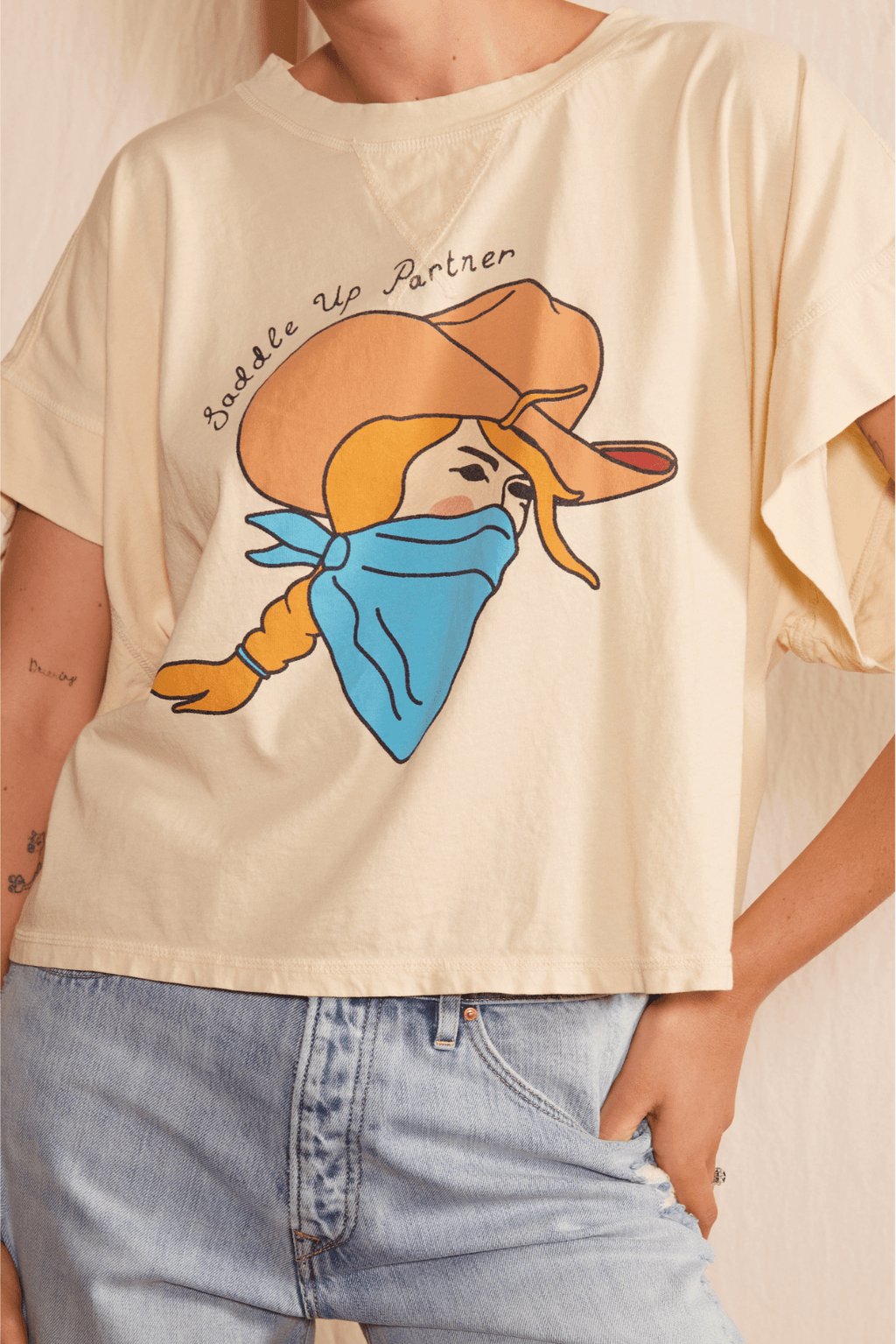Saddle Up Tee - Paranoid Ranch