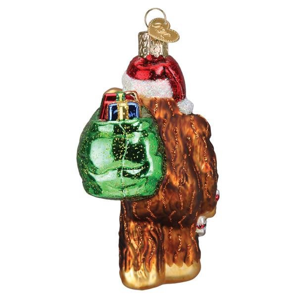 Santa Sasquatch Ornament - Paranoid Ranch