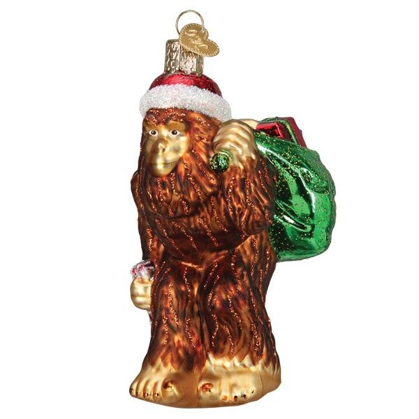 Santa Sasquatch Ornament - Paranoid Ranch