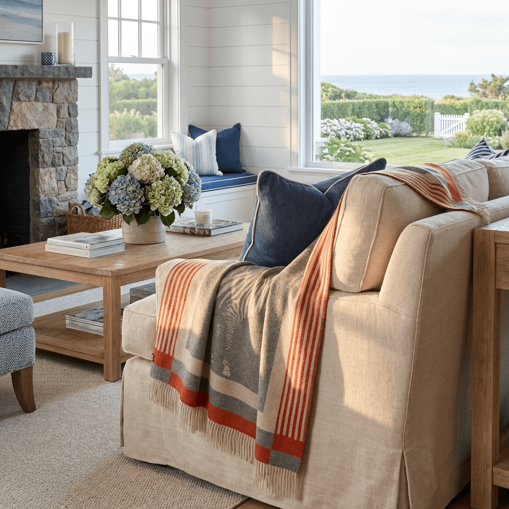 Savanna Equestrian Reversible Throw – Extra - Fine Italian Merino Wool - Paranoid Ranch