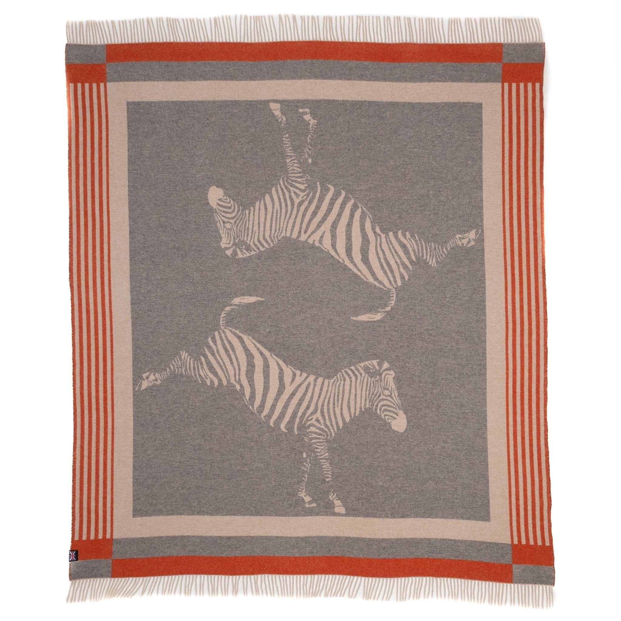 Savanna Equestrian Reversible Throw – Extra - Fine Italian Merino Wool - Paranoid Ranch