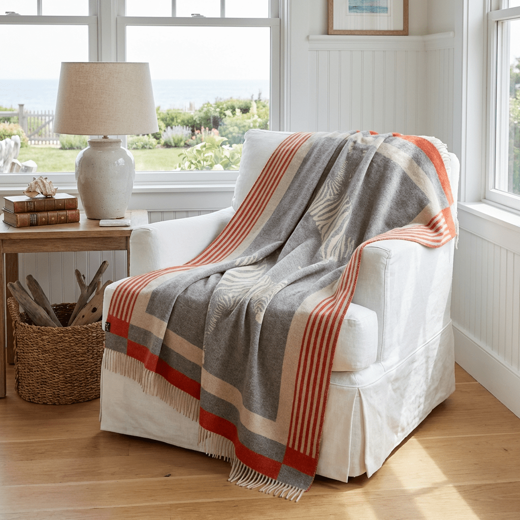 Savanna Equestrian Reversible Throw – Extra - Fine Italian Merino Wool - Paranoid Ranch
