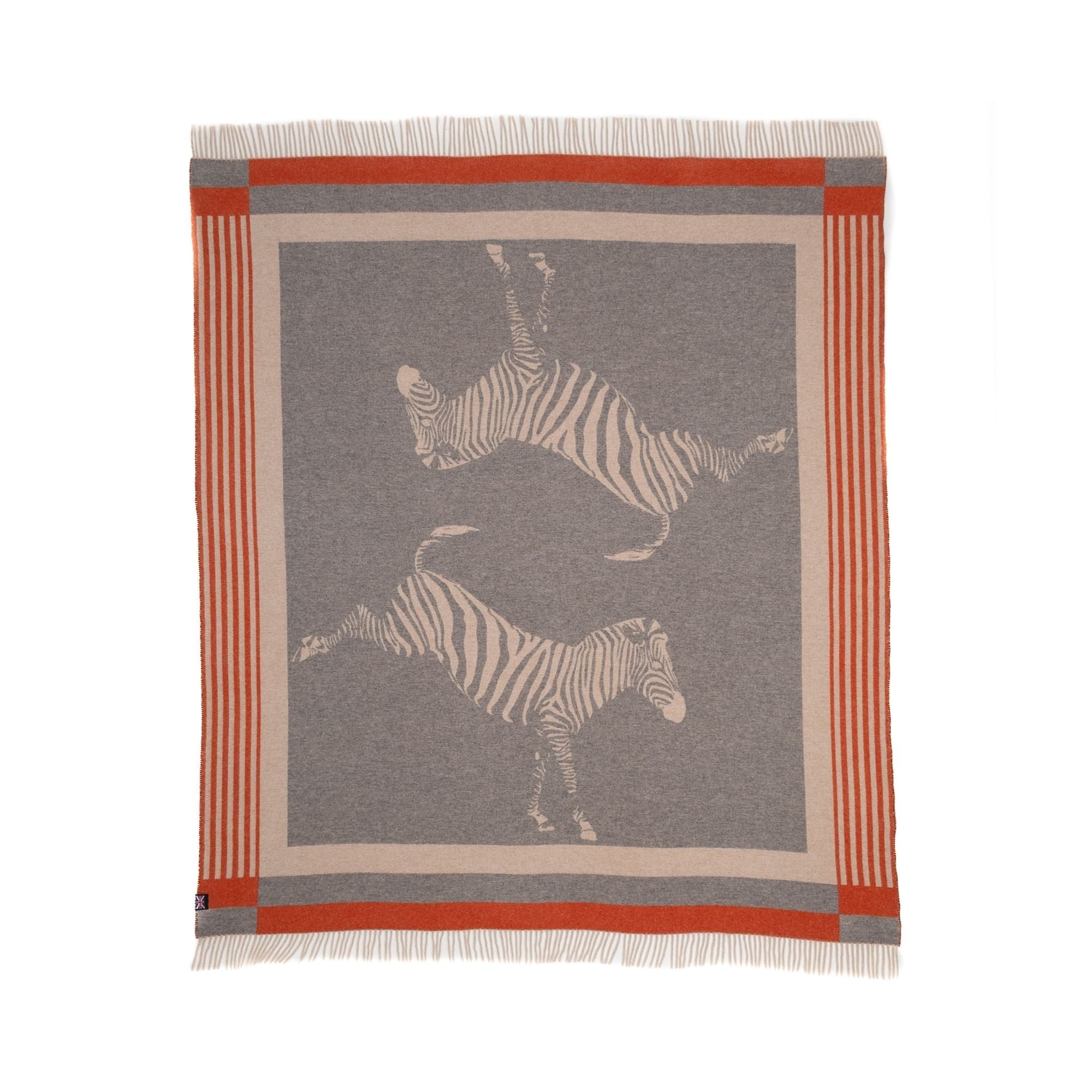 Savanna Equestrian Reversible Throw – Extra - Fine Italian Merino Wool - Paranoid Ranch