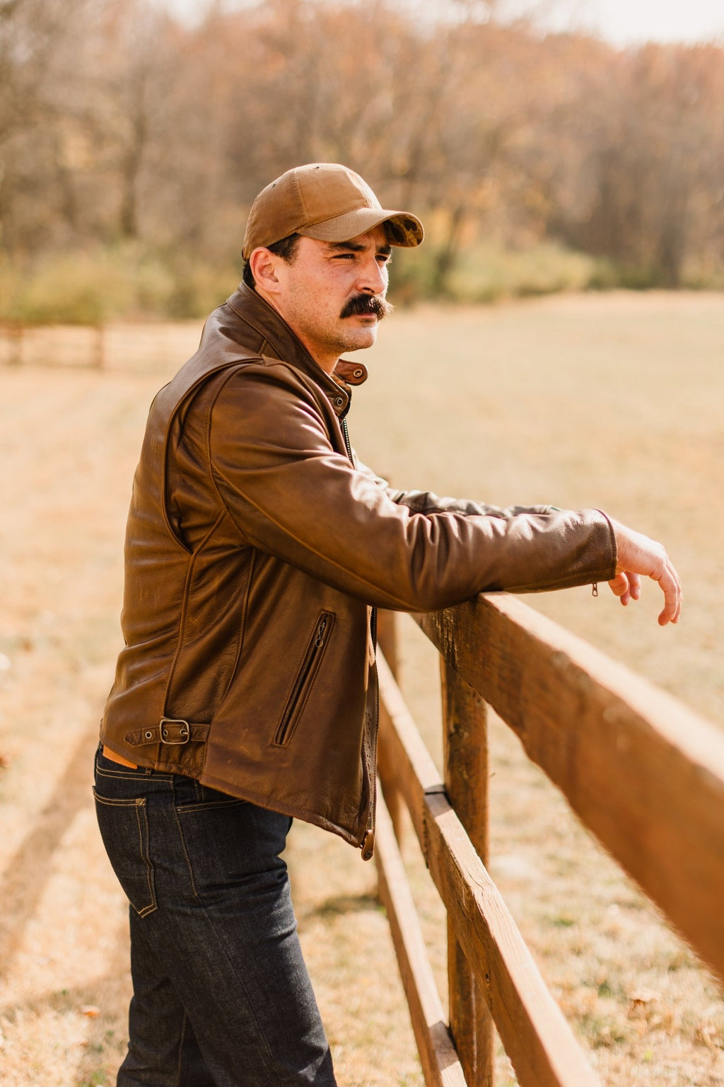 Schott x Ball and Buck Perfecto Leather Jacket - Paranoid Ranch