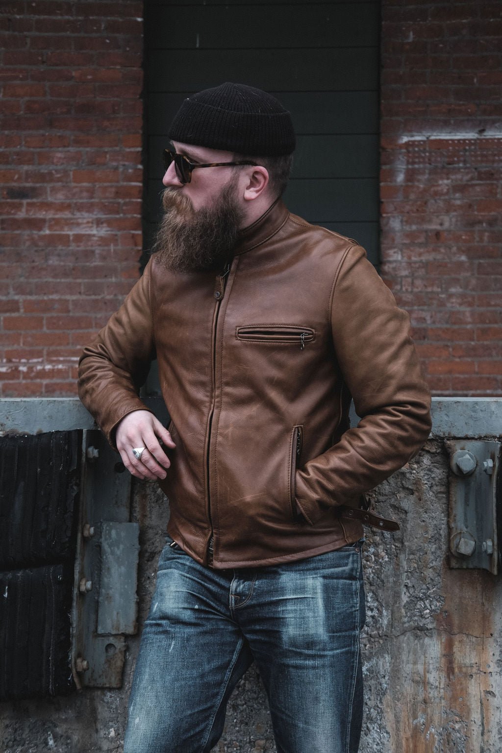 Schott x Ball and Buck Perfecto Leather Jacket - Paranoid Ranch