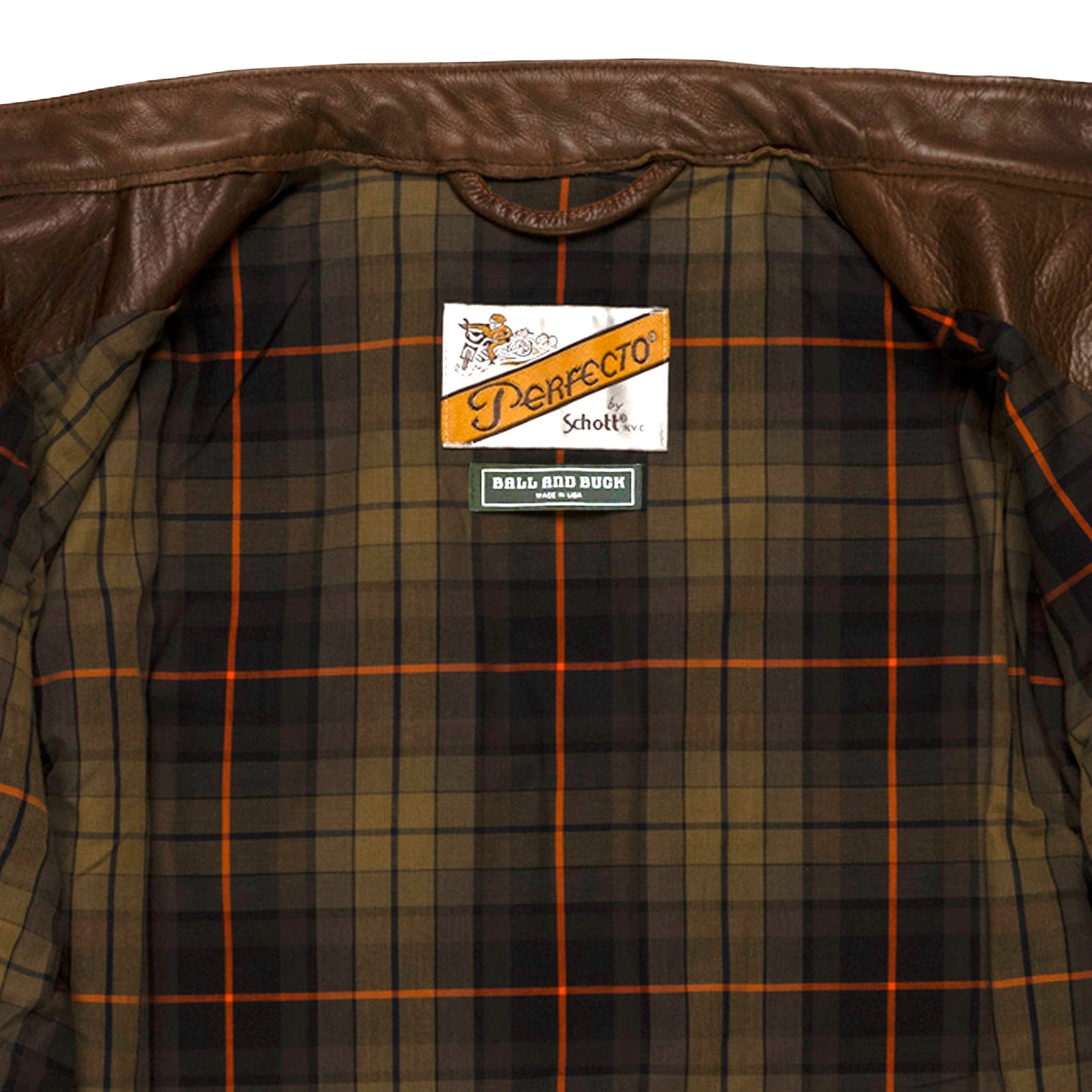Schott x Ball and Buck Perfecto Leather Jacket - Paranoid Ranch