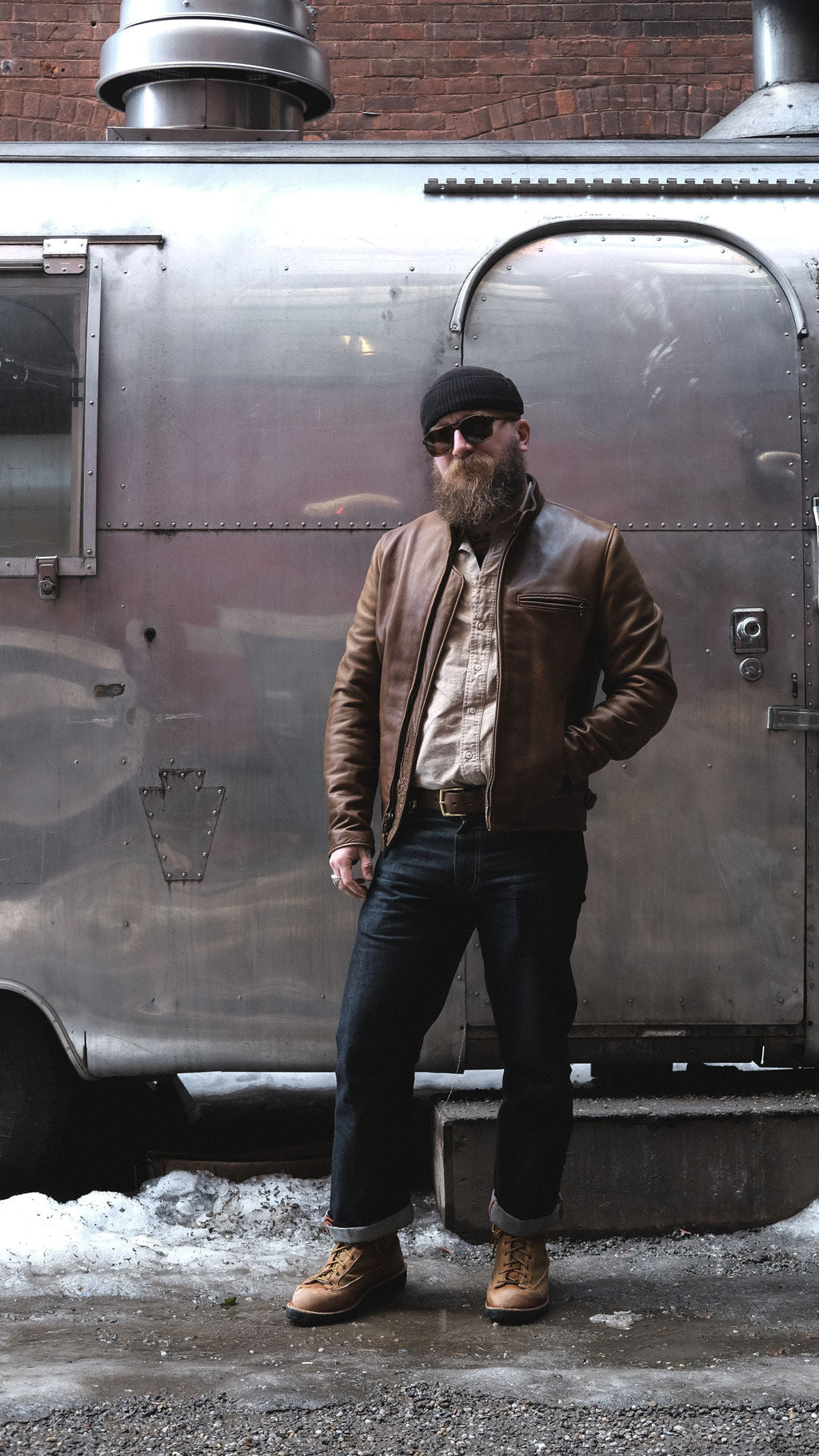 Schott x Ball and Buck Perfecto Leather Jacket - Paranoid Ranch