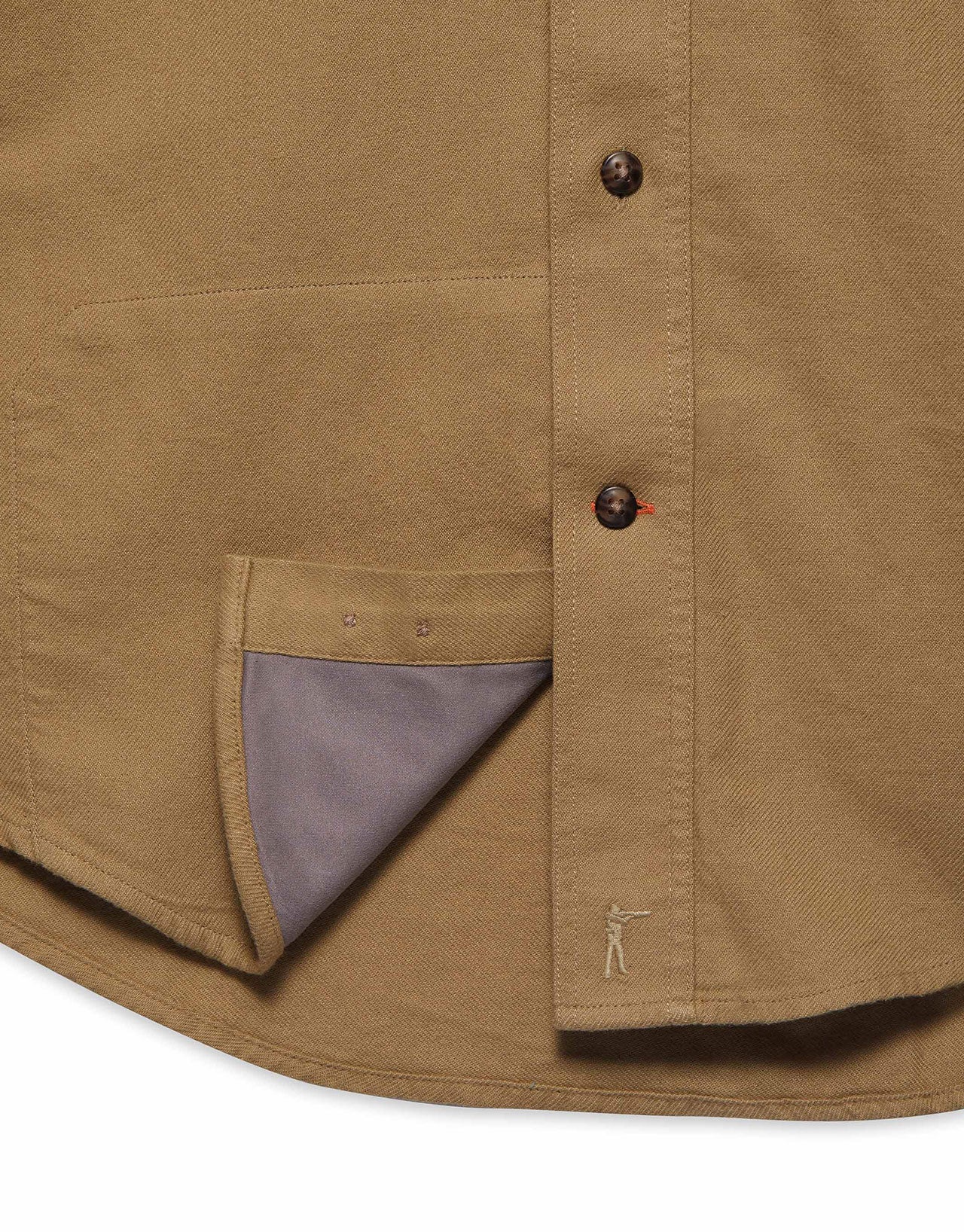 Scout Shirt - Sand Flannel - Paranoid Ranch