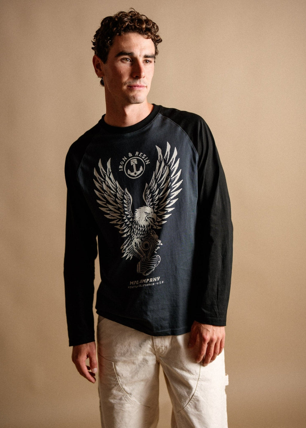 Screaming Raglan Long sleeve - Paranoid Ranch