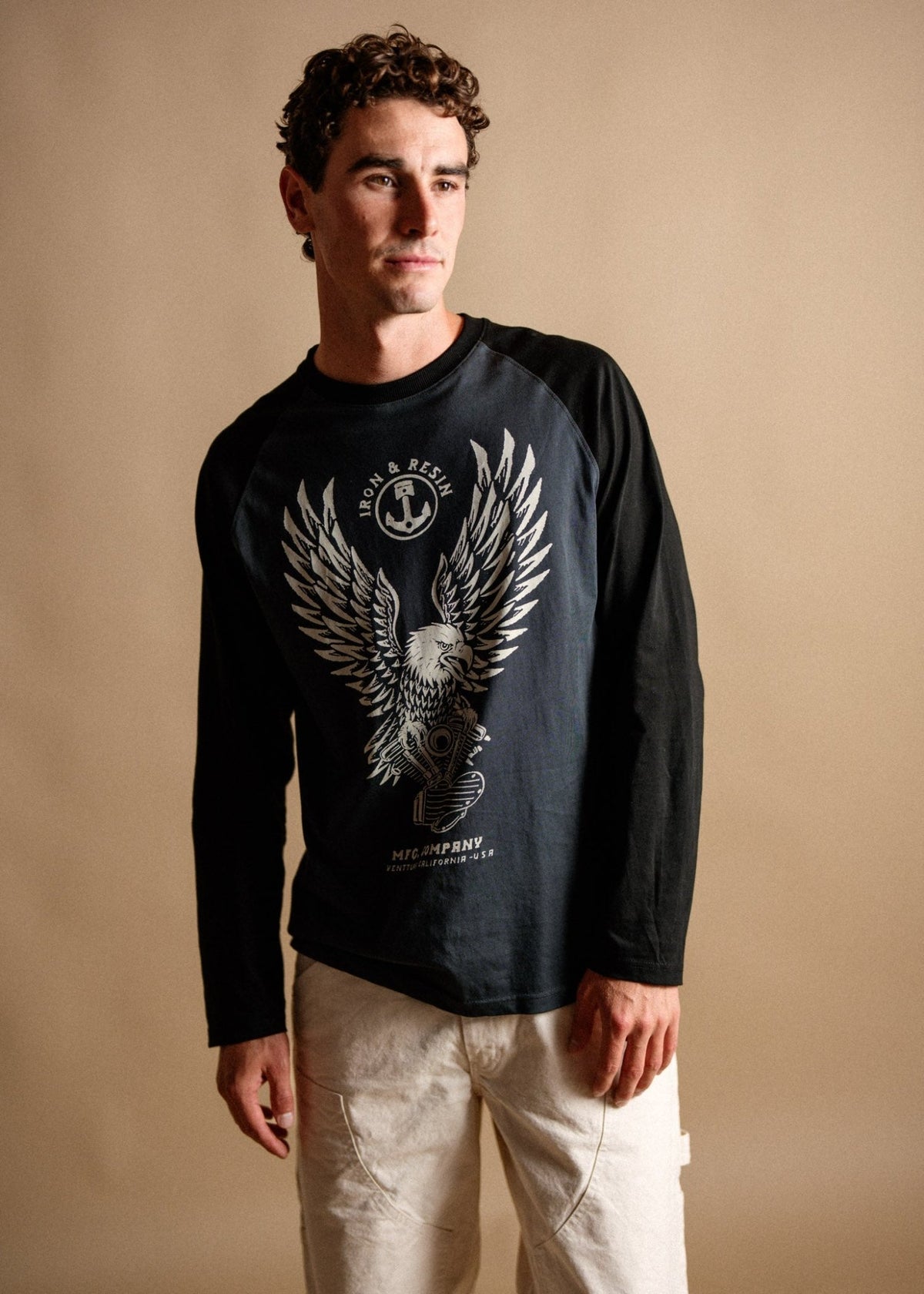 Screaming Raglan Long sleeve - Paranoid Ranch