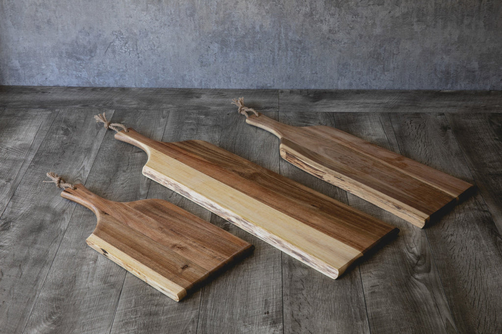 Set of 3 Artisan Serving Planks (18", 24", 30") - Paranoid Ranch
