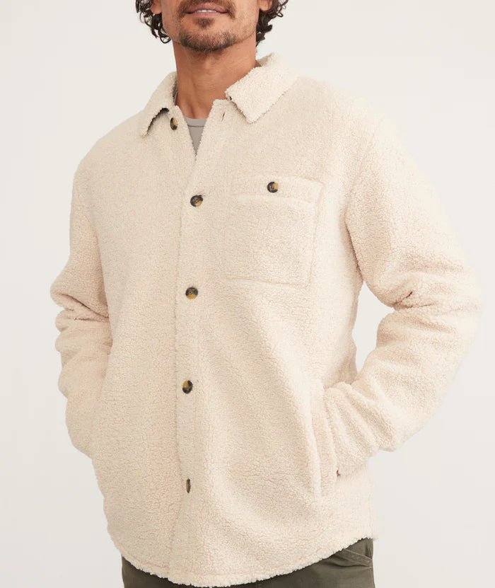 Marine Layer Sherpa Overshirt - Paranoid Ranch