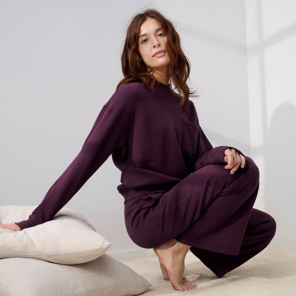 Silksweats™ Midweight Reversible Crew Neck Sweatshirt - Paranoid Ranch