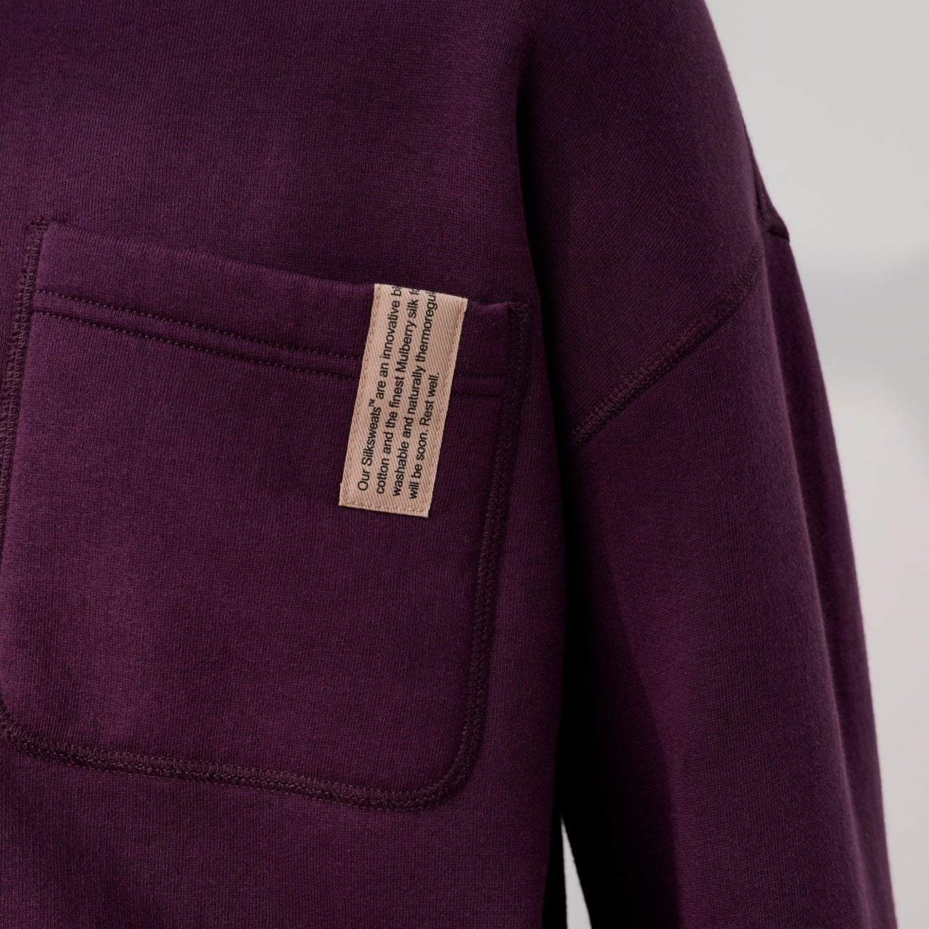 Silksweats™ Midweight Reversible Crew Neck Sweatshirt - Paranoid Ranch