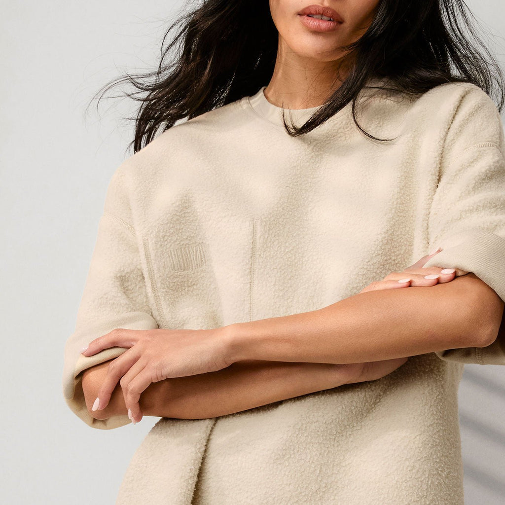 Silksweats™ Midweight Reversible Cropped Sleeve Sweatshirt - Paranoid Ranch