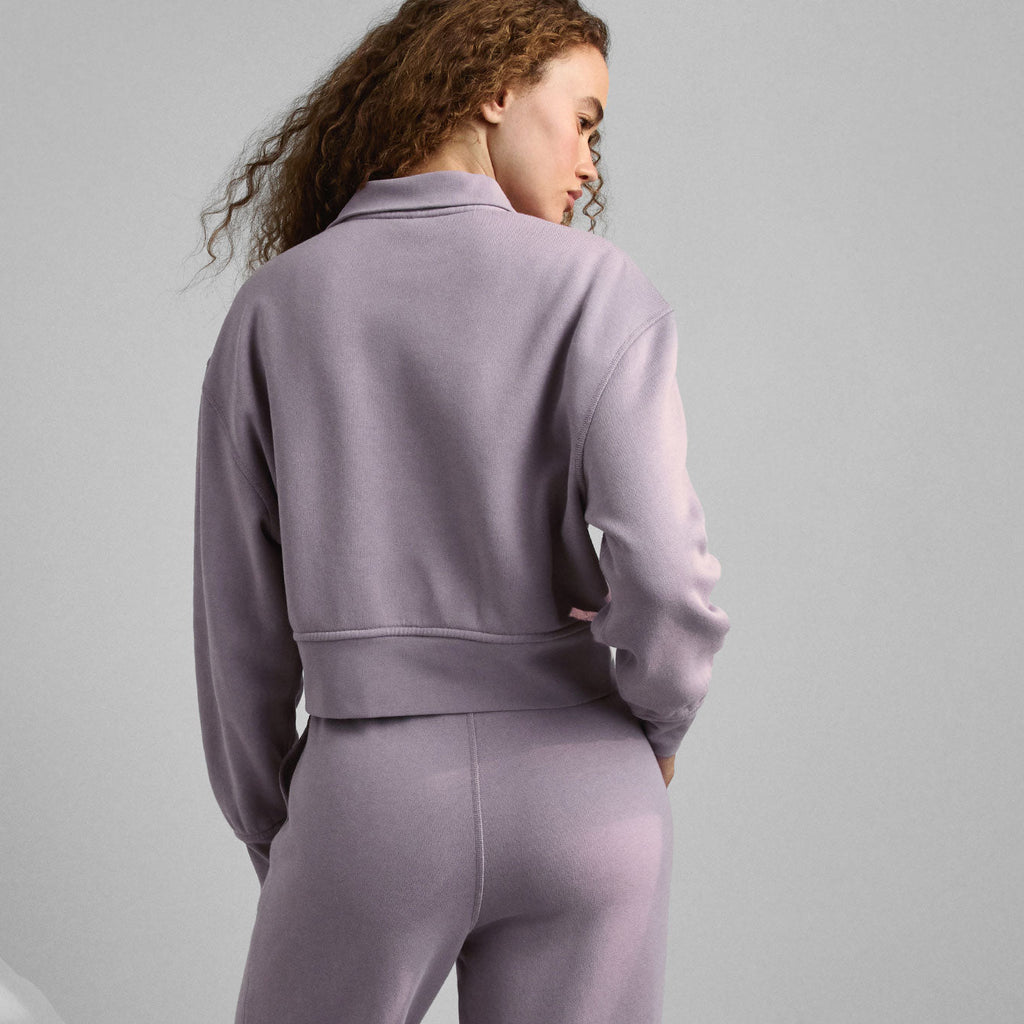 Silksweats™ Midweight Reversible Half Zip - Paranoid Ranch