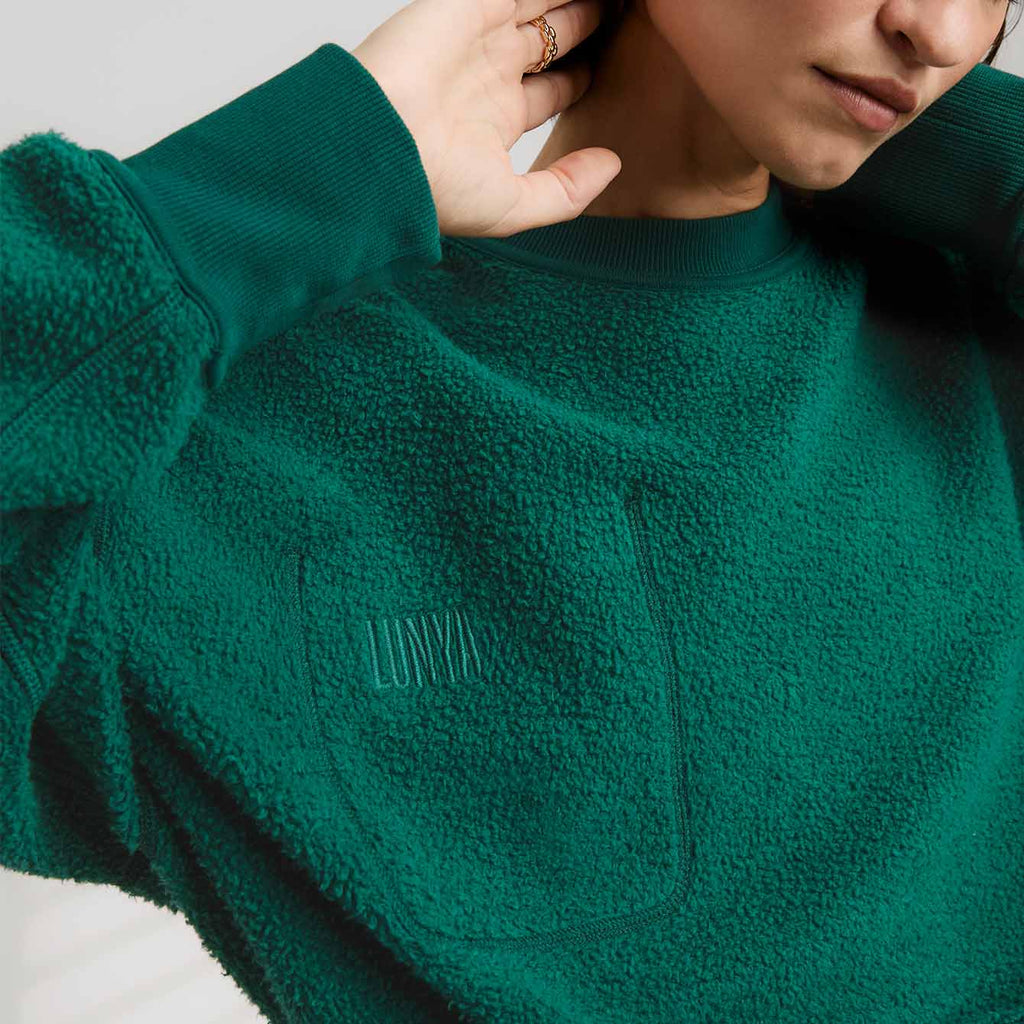 Silksweats™ Midweight Reversible Relaxed Boxy Pullover - Paranoid Ranch