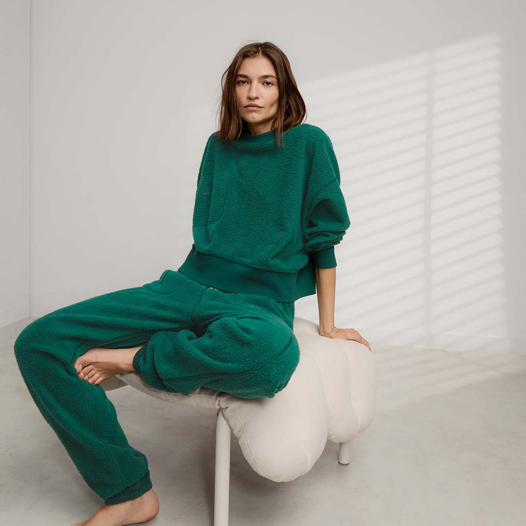 Silksweats™ Midweight Reversible Relaxed Boxy Pullover - Paranoid Ranch