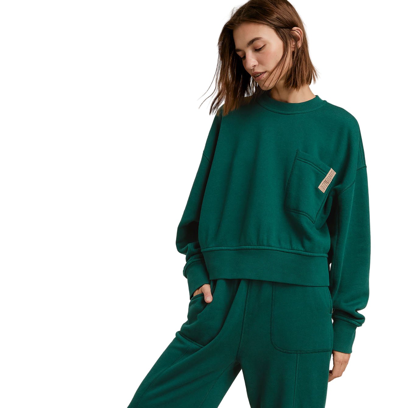 Silksweats™ Midweight Reversible Relaxed Boxy Pullover - Paranoid Ranch