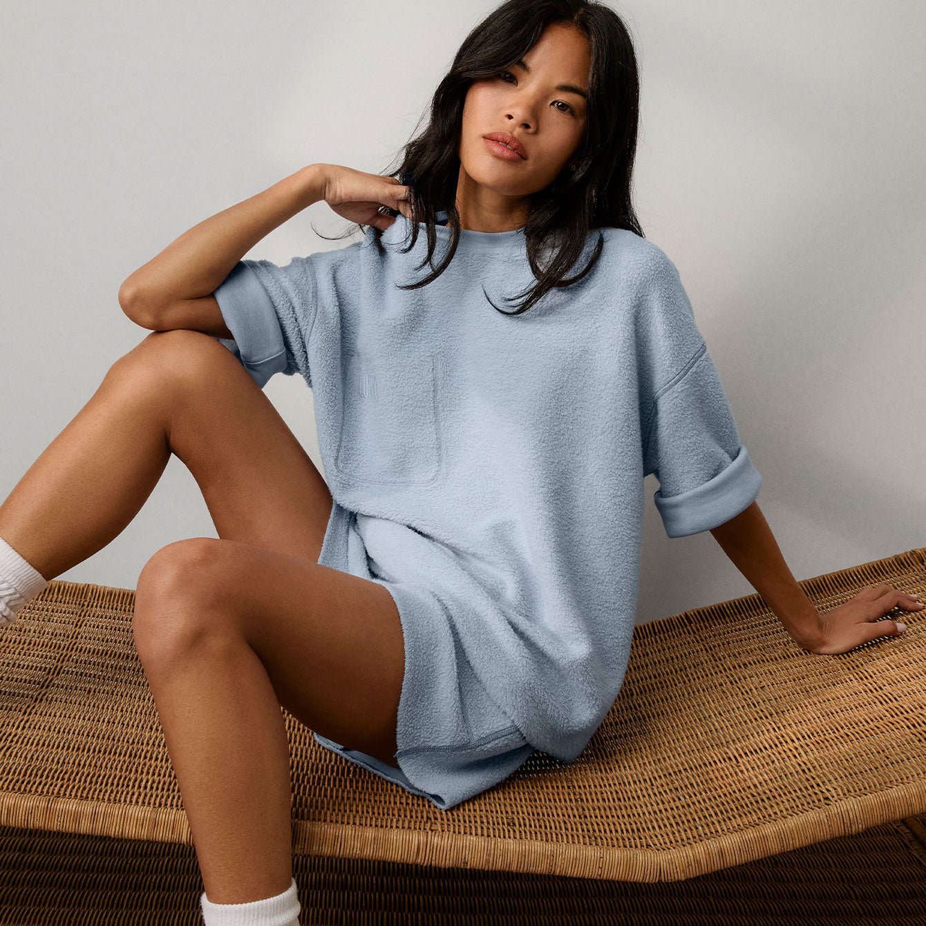 Silksweats™ Midweight Reversible Short - Paranoid Ranch