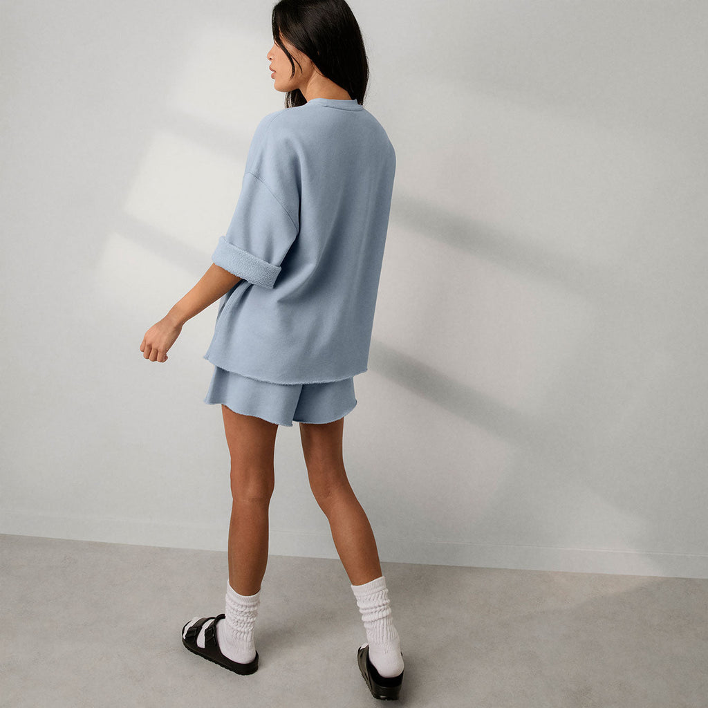 Silksweats™ Midweight Reversible Short - Paranoid Ranch