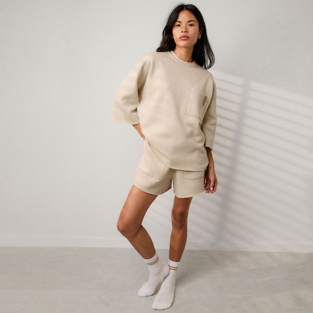 Silksweats™ Midweight Reversible Short - Paranoid Ranch