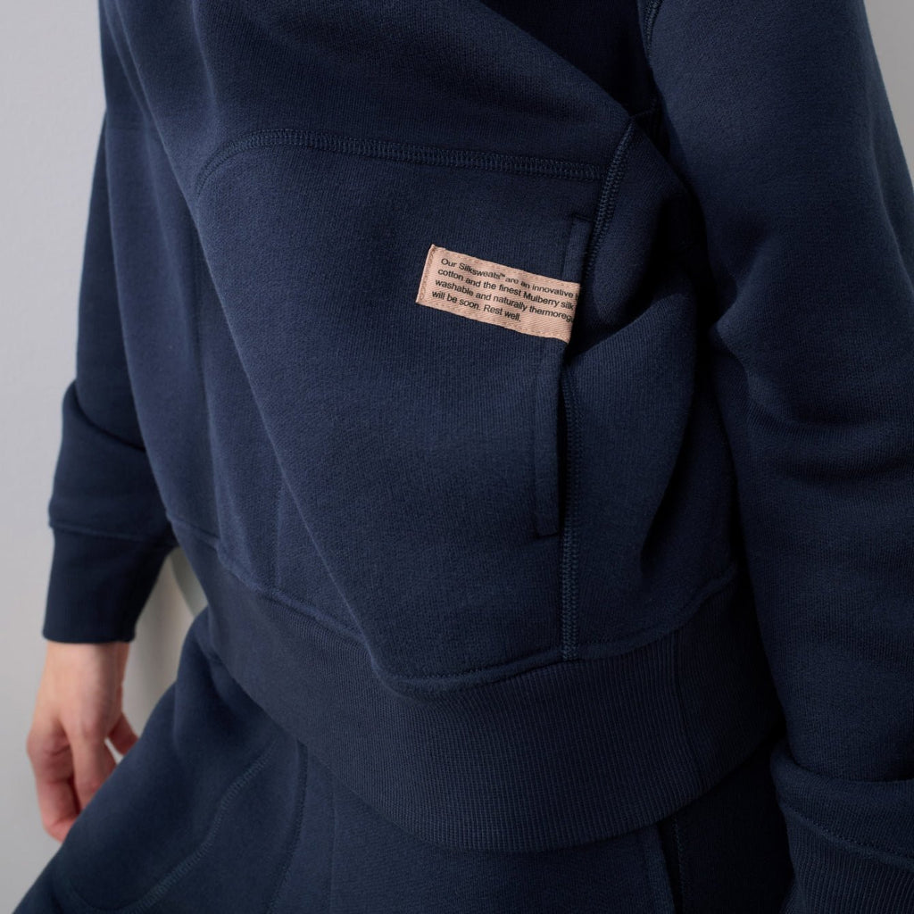 Silksweats™ Terry Half Zip - Paranoid Ranch