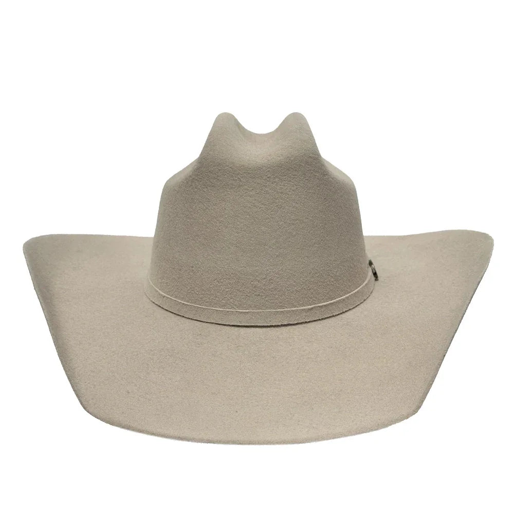 front view of the Silverbelly Cowboy Hat - Paranoid Ranch