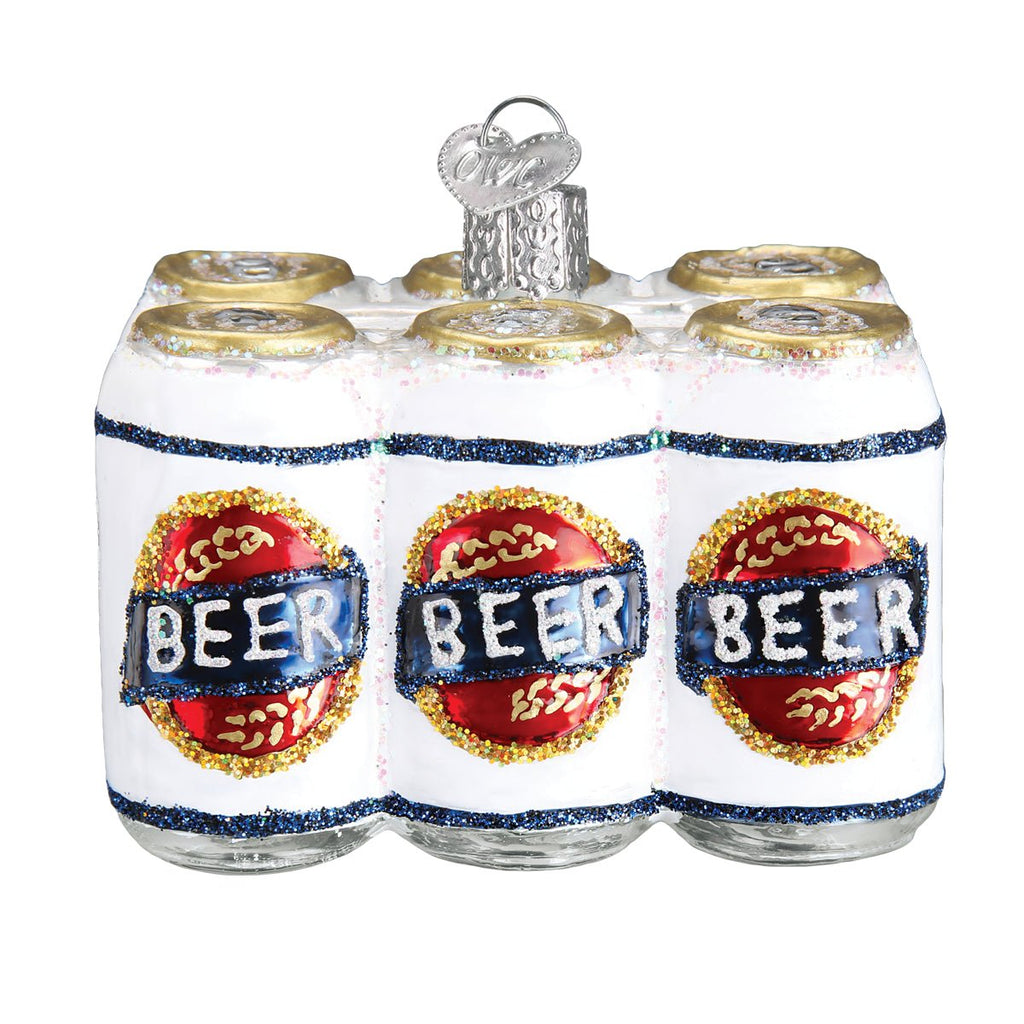 Six Pack Of Beer Ornament - Paranoid Ranch