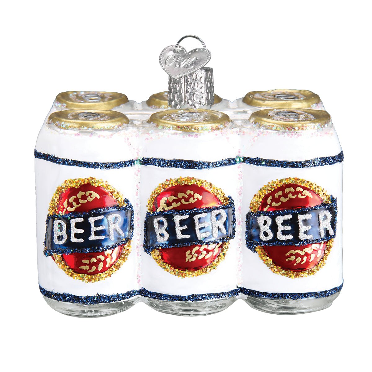 Six Pack Of Beer Ornament - Paranoid Ranch