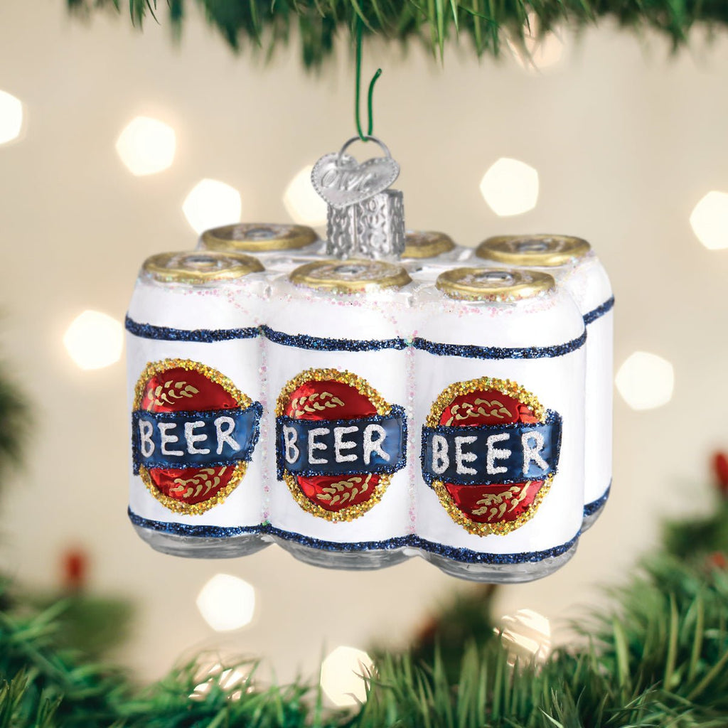 Six Pack Of Beer Ornament - Paranoid Ranch
