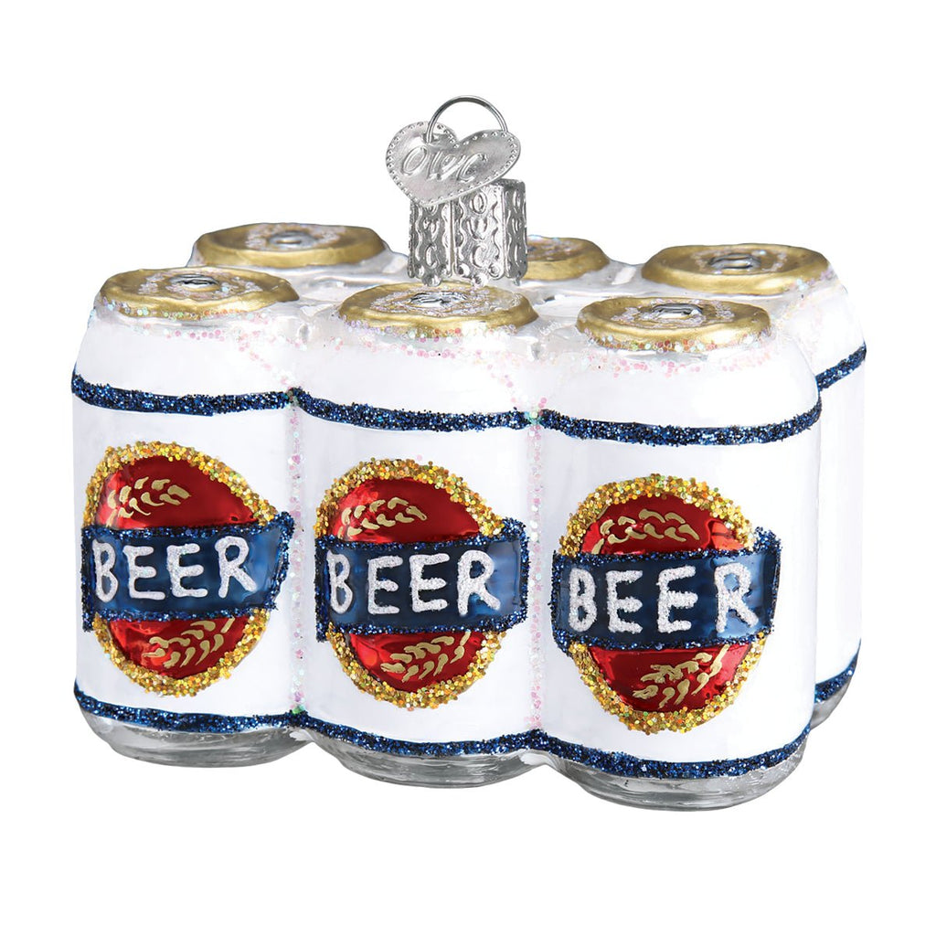 Six Pack Of Beer Ornament - Paranoid Ranch