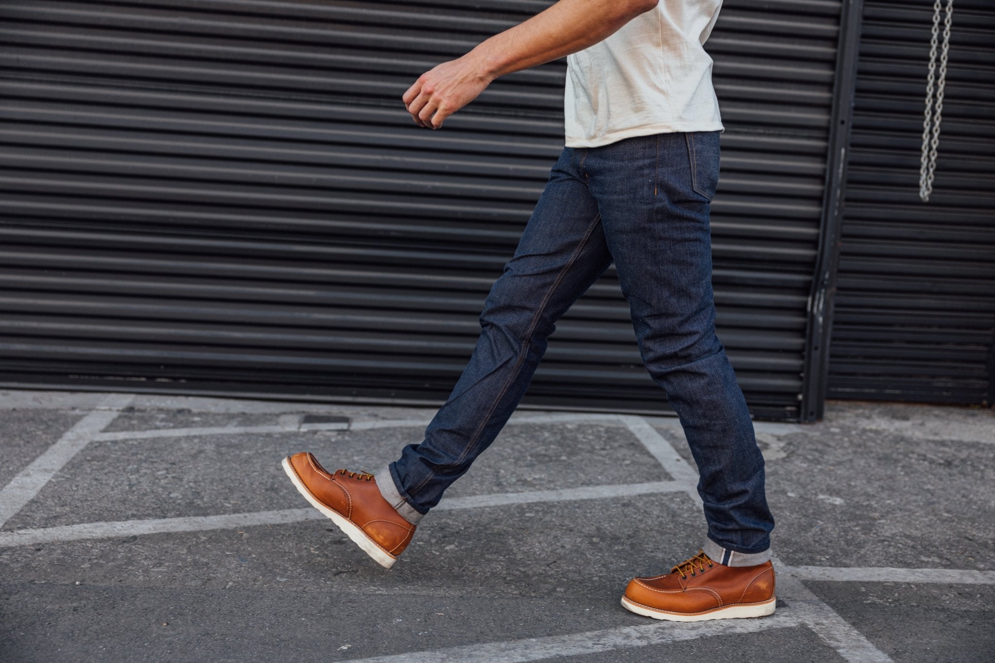 Slim Fit - Raw Selvedge Denim Jeans - Paranoid Ranch