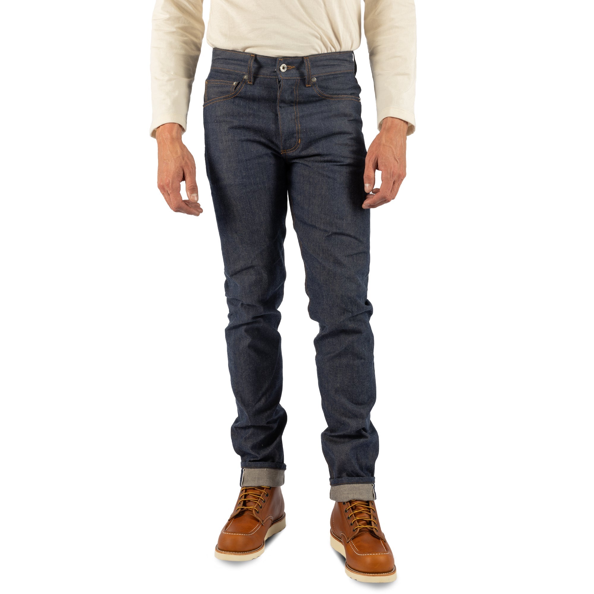 Slim Fit - Raw Selvedge Denim Jeans - Paranoid Ranch