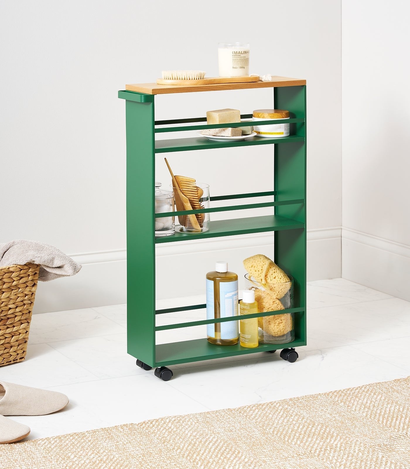 Slim Storage Cart (32" H) - Steel - Paranoid Ranch