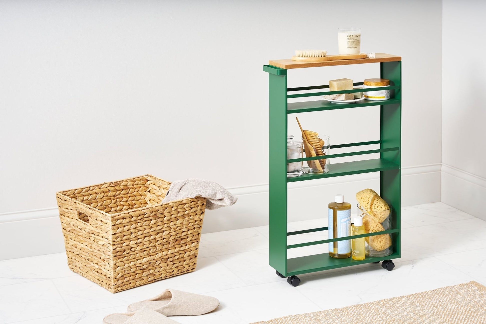 Slim Storage Cart (32" H) - Steel - Paranoid Ranch